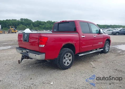 2007 Nissan Titan Le из США, поврежденный, VIN 1N6BA07B17N219430